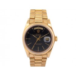 MONTRE ROLEX PRESIDENT DAY-DATE SATURDAY 18038 AUTOMATIQUE OR 18K 36 MM 28250€