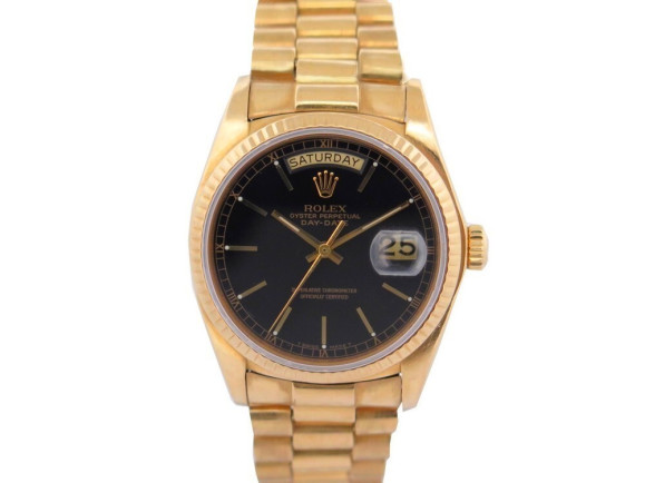 montre rolex president day date saturday 18038