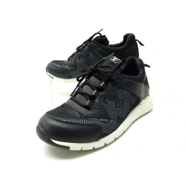 CHAUSSURES BASKETS LOUIS VUITTON AFTERGAME BLACK MONOGRAM 37 SNEAKERS SHOES 780€