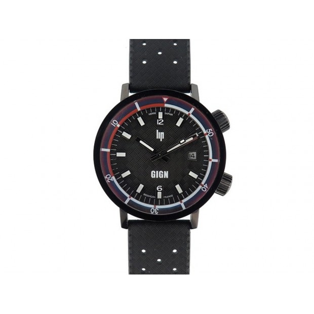 NEUF MONTRE LIP GRANDE NAUTIC SKI GIGN 41 MM AUTOMATIC CHRONOGRAPHE WATCH 690€