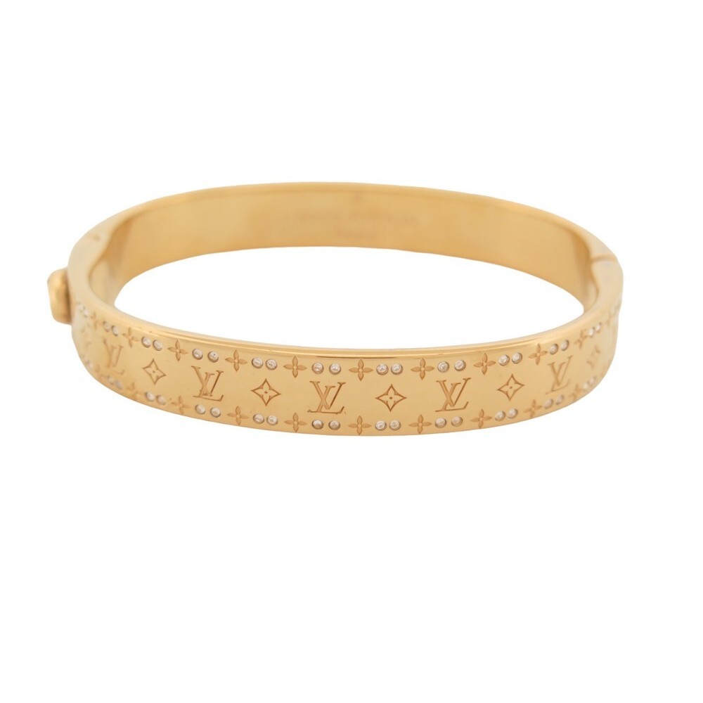 bracelet louis vuitton jonc m00251 manchette nanogram