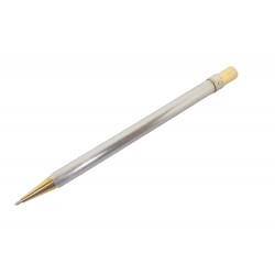 STYLO BILLE CARTIER MUST DE CARTIER SANTOS EN ACIER BROSSE BALLPOINT PEN 345€