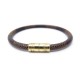 BRACELET VUITTON M6139E KEEP IT 18 CM EN TOILE DAMIER EBENE CANVAS JEWEL 190€