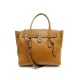 SAC A MAIN MICHAEL KORS HAMILTON 30S7GHMS7L532 CUIR CAMEL BANDOULIERE PURSE 325€