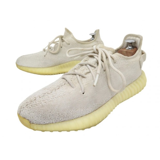 CHAUSSURES ADIDAS BASKETS YEEZY BOOST 350 V2 TOILE 9.5 43.5 SNEAKERS SHOES 860€