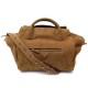 NEUF SAC A MAIN JEROME DREYFUSS GUILLAUME EN DAIM CAMEL NEW SUEDE HAND BAG 980€