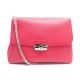 SAC A MAIN CHRISTIAN DIOR DIORLING EN CUIR FUSHIA ANSE CHAINE BAG PURSE 3175€