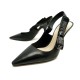 NEUF CHAUSSURES CHRISTIAN DIOR ESCARPINS SLINGBACK J'ADIOR 37 CUIR SHOES 950€