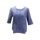 NEUF PULL CHRISTIAN DIOR TAILLE 38 M EN LAINE BLEU NEW BLUE WOOL TOP SHIRT 1500€