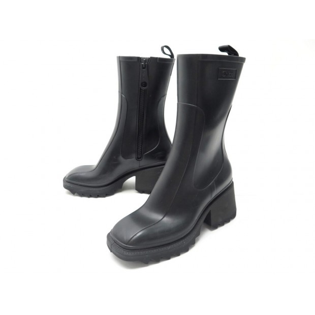 chaussures chloe bottes pluie betty 39 caoutchouc