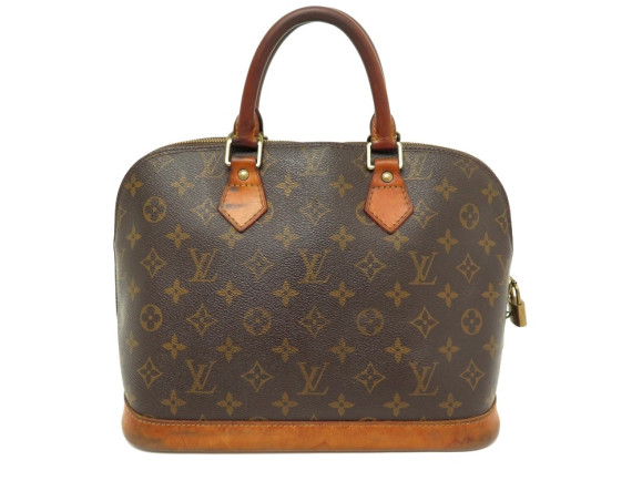 SAC A MAIN LOUIS VUITTON ALMA PM M53151 EN TOILE MONOGRAM CANVAS HAND BAG 1550€