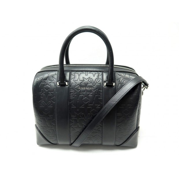 SAC A MAIN GIVENCHY LUCREZIA ETOILE MEDIUM CUIR NOIR BANDOULIERE STAR BAG 2100€