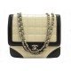 SAC A MAIN CHANEL TIMELESS CARRE BANDOULIERE CUIR MATELASSE VERNI ECRU BAG 6100€