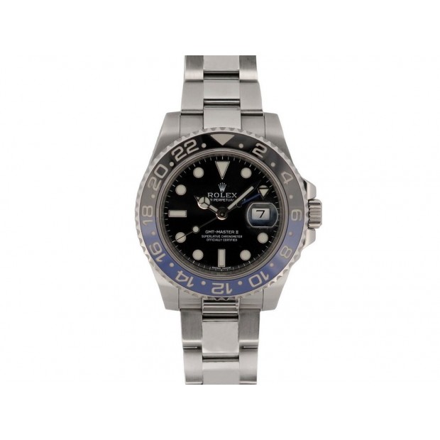 MONTRE ROLEX 11671 BATMAN GMT-MASTER II OYSTER PERPETUAL AUTOMATIQUE 40 MM WATCH