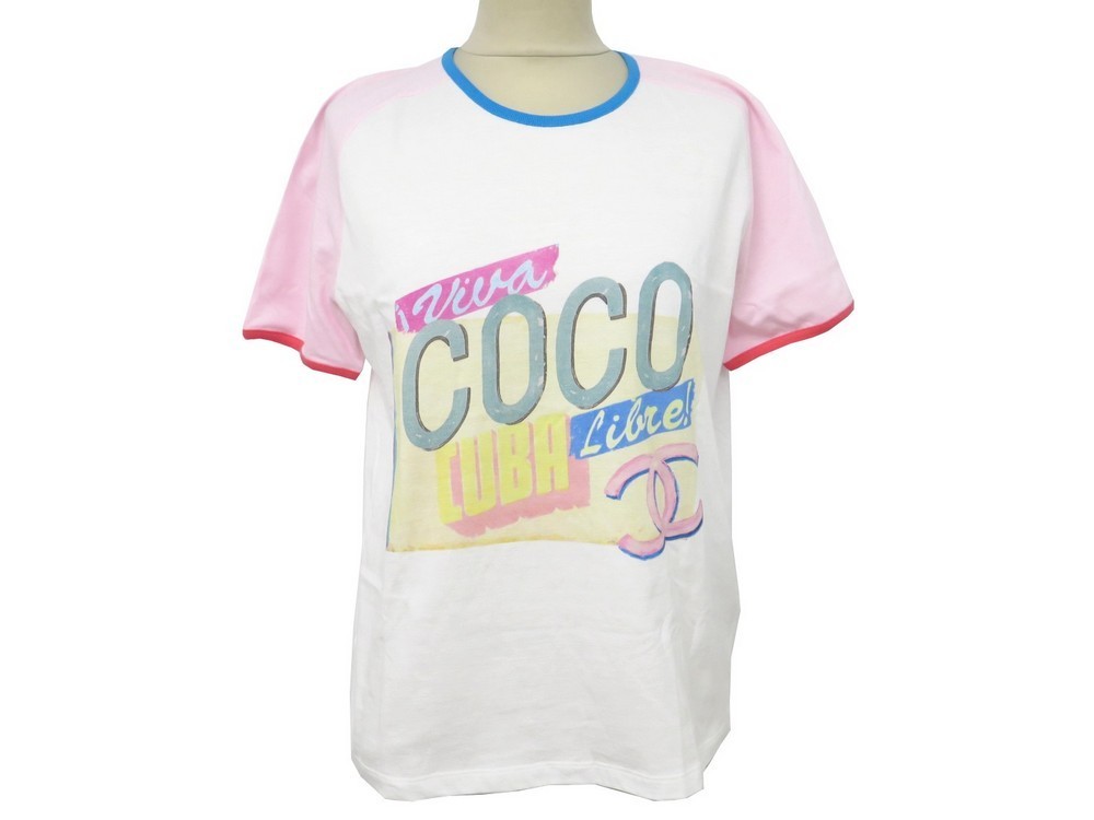 Chanel Coco Cuba Libre CC T-Shirt at 1stDibs