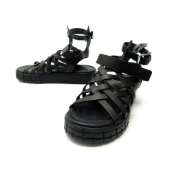 CHAUSSURES PRADA SANDALES SPARTIATES INTRECCIATA 36 IT 37 FR SANDALS SHOES 690€