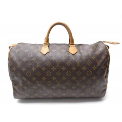 VINTAGE SAC A MAIN LOUIS VUITTON SPEEDY 40 M41106 TOILE MONOGRAM HAND BAG 1550€