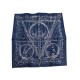 NEUF FOULARD GAVROCHE HERMES LA MUSIQUE DES SPHERES CARRE SOIE SILK SCARF 210€