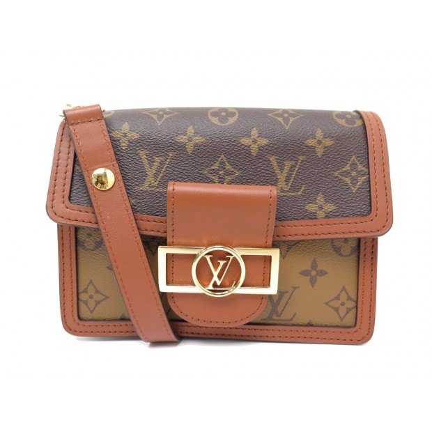 NEUF SAC A MAIN LOUIS VUITTON MINI DAUPHINE M44580 TOILE MONOGRAM HAND BAG 2700€