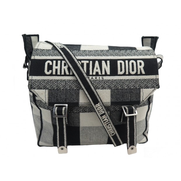 SAC A MAIN CHRISTIAN DIOR CAMP BESACE EN TOILE BANDOULIERE MESSENGER BAG 2900€