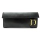 PORTEFEUILLE CHRISTIAN DIOR MONNAIE LOGO D DORE CUIR GRAINE LEATHER WALLET 700€