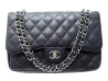 sac a main chanel classique timeless jumbo cuir caviar