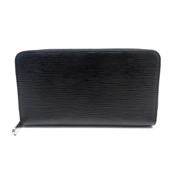 PORTEFEUILLE LOUIS VUITTON ZIPPY ORGANIZER EN CUIR EPI NOIR LEATHER WALLET 880€