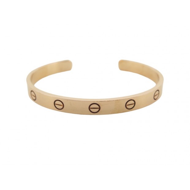 BRACELET CARTIER LOVE CRB6032417 EN OR JAUNE 18K 17 CM YELLOW GOLD STRAP 5700€