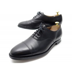 CHAUSSURES JOHN LOBB CITY RICHELIEU CUIR NOIR 9.5E 43.5 EMBAUCHOIRS SHOES 1370€