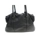 SAC A MAIN LANCEL LOUYETU A05091 EN CUIR GRAINE NOIR LEATHER HAND BAG PURSE 750€