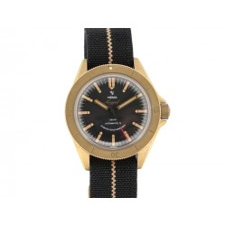 NEUF MONTRE YEMA NAVYGRAF FORCES SOUS-MARINES FOST 38.5 MM BRONZE WATCH 1190€