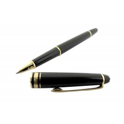 VINTAGE STYLO BILLE MONTBLANC ROLLERBALL MEISTERSTUCK CLASSIQUE DORE PEN 495€