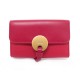 NEUF POCHETTE CHLOE ETUI A CLE 3P0852-H8J CUIR FUSHIA LEATHER KEY HOLDER 250€