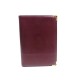 VINTAGE PORTEFEUILLE CARTIER EN CUIR BORDEAUX MIXTE PORTE CARTE BILLFOLD 310€