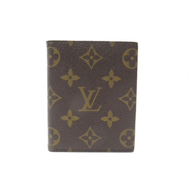 VINTAGE PORTE CARTES LOUIS VUITTON EN TOILE MONOGRAM CANVAS CARDS HOLDER 245€