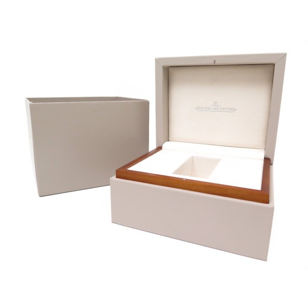 BOITE POUR MONTRE JAEGER-LECOULTRE MASTER HOMETIME REVERSO EN CUIR WATCH BOX