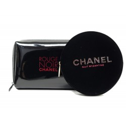 NEUF LOT 2 TROUSSES CHANEL ROUGE NOIR ET NUITS BYZANTINES MAKE UP POUCH