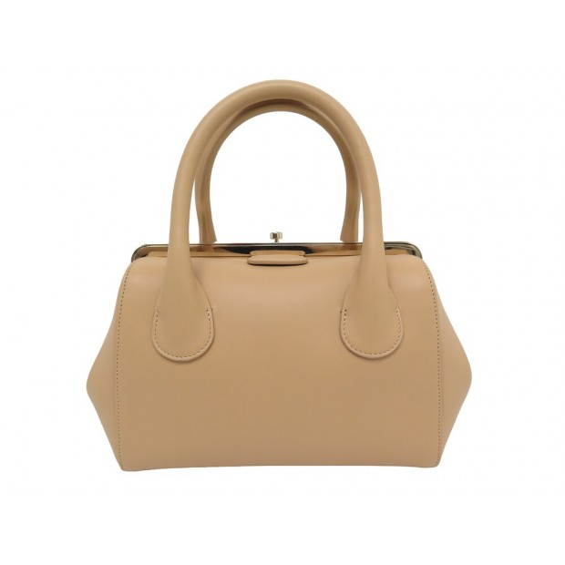 NEUF SAC A MAIN CHLOE JOYCE PM CHC21WS460F46275 CUIR BEIGE HAND BAG PURSE 2250€