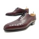 CHAUSSURES JM WESTON RICHELIEU CYCLIST 412 6E 40 L 40.5 CUIR BORDEAUX SHOES 920€