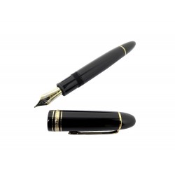 STYLO PLUME MONTBLANC MEISTERSTUCK 149 MB115384 EN RESINE NOIR FOUNTAIN PEN 960€