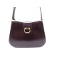 NEUF VINTAGE SAC A MAIN CELINE PORTE EPAULE CUIR BOX MARRON LEATHER NEW HAND BAG