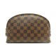 NEUF POCHETTE LOUIS VUITTON COSMETIQUE TOILE DAMIER EBENE TROUSSE NEW POUCH 530€