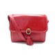 VINTAGE SAC A MAIN GUCCI BANDOULIERE EN CUIR ROUGE LEATHER PURSE HAND BAG