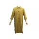 VINTAGE MANTEAU HERMES TRENCH A BOUTONS CORNE D'ABONDANCE M 48 JAUNE COAT 4000€