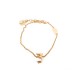 BRACELET LOUIS VUITTON LV AND ME3 15 A 18 CM EN METAL DORE GOLDEN CHAIN 360€