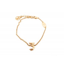 BRACELET LOUIS VUITTON LV AND ME3 15 A 18 CM EN METAL DORE GOLDEN CHAIN 360€