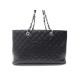 SAC A MAIN CHANEL CABAS SHOPPING LOGO CC GM EN CUIR CAVIAR NOIR HAND BAG 5800€