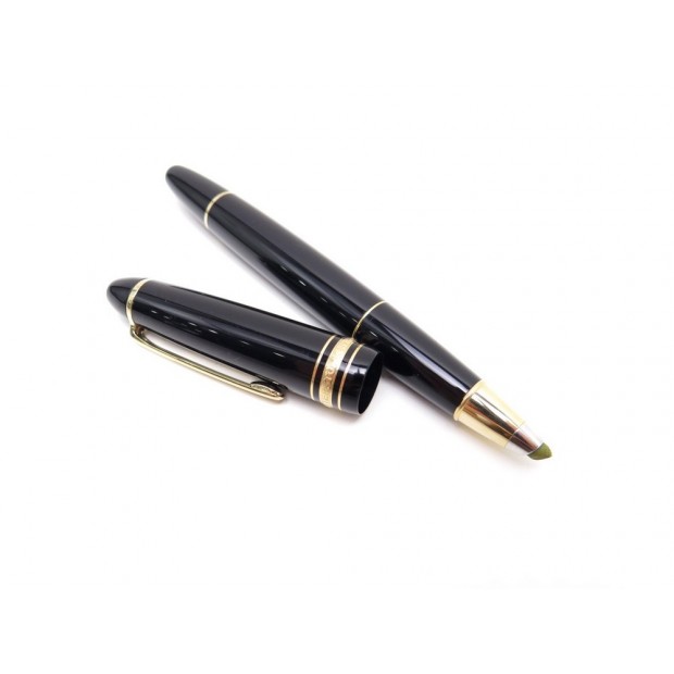 STYLO SURLIGNEUR MONTBLANC MEISTERSTUCK LE GRAND 166 EN RESINE NOIR PEN 455€