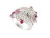 bague chaumet bee my love or blanc 18k diamant 1.1ct