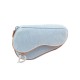 POCHETTE CHRISTIAN DIOR TROUSSE DE TOILETTE SADDLE DENIM CLUTCH POUCH BAG 600€